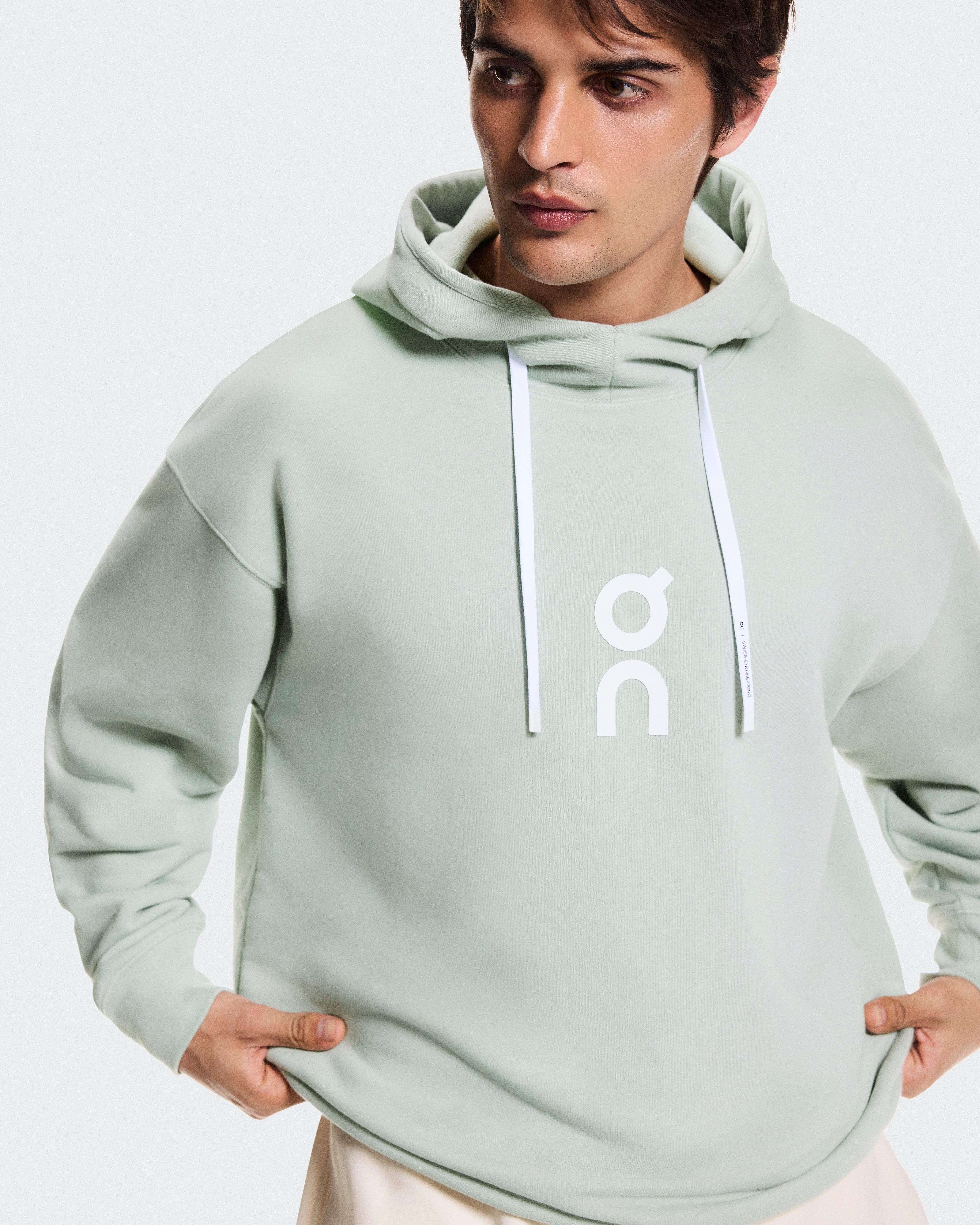 On Club Hoodie Mineral