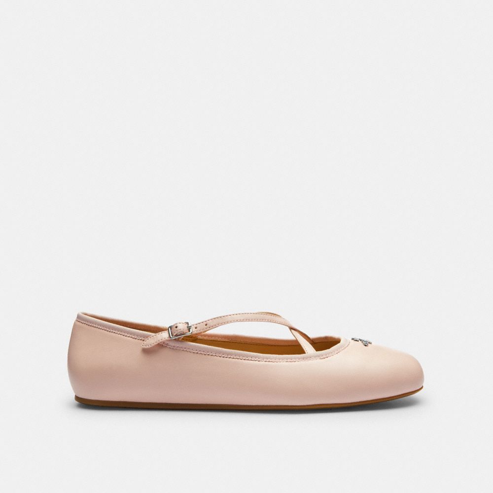Women's Coach Phoebe Ballet Flat Candy Pink