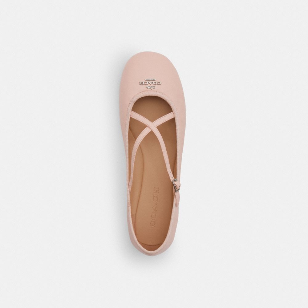 Women's Coach Phoebe Ballet Flat Candy Pink