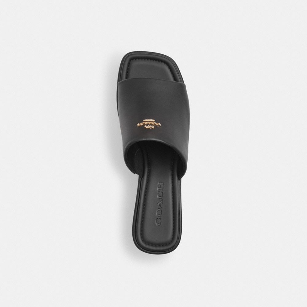 Coach Phoebe Platform Sandal Black