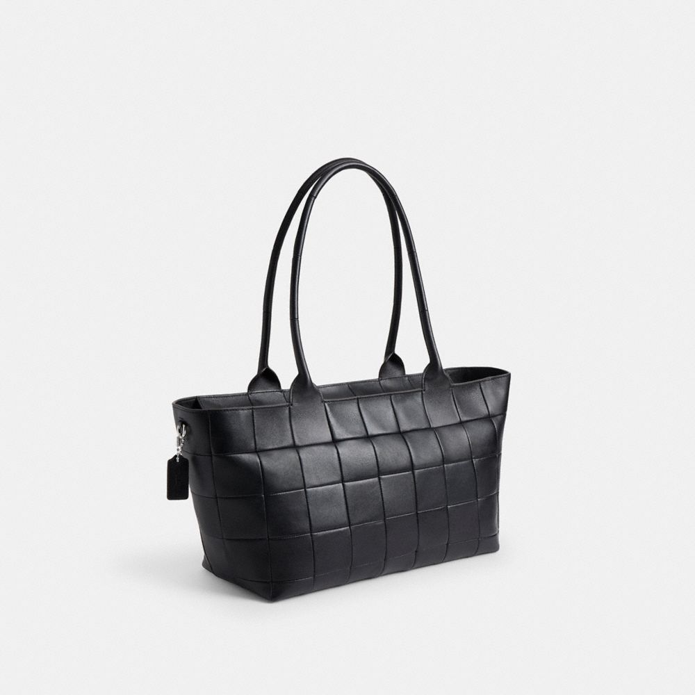 Coach Alter/Ego Large Tote Bag In Upcrafted Leather Black