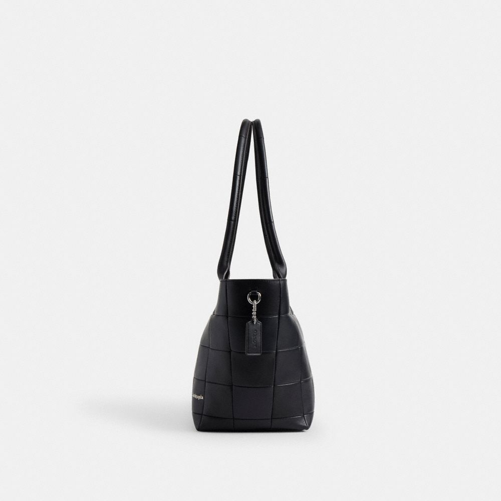 Coach Alter/Ego Large Tote Bag In Upcrafted Leather Black