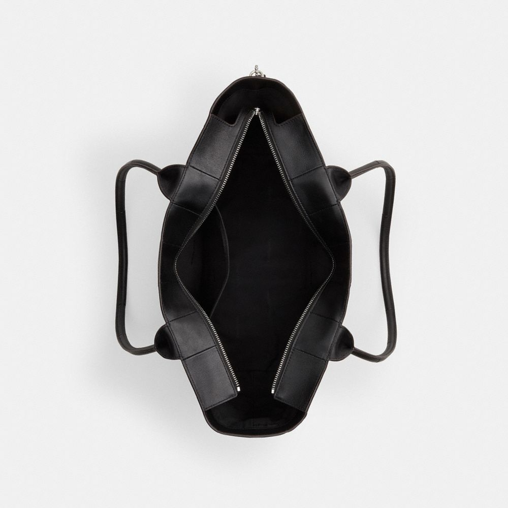 Coach Alter/Ego Large Tote Bag In Upcrafted Leather Black