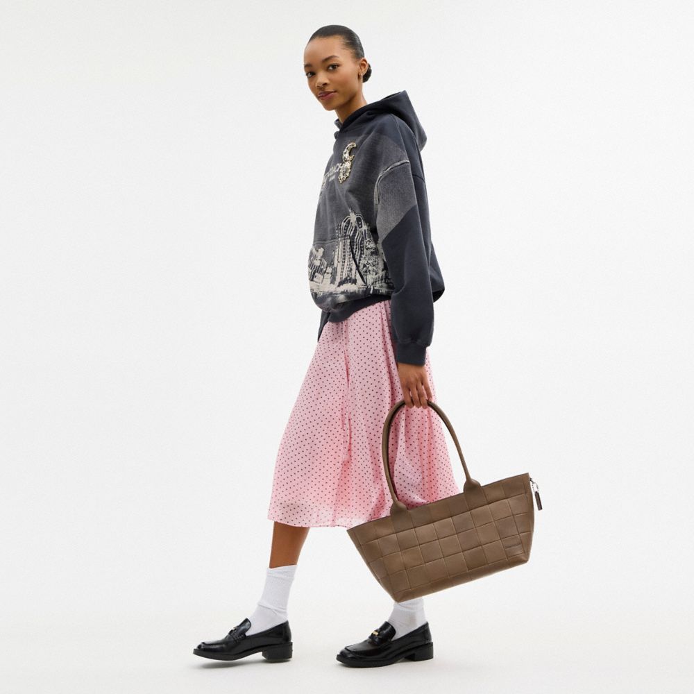 Coach Alter/Ego Large Tote Bag Dark Stone