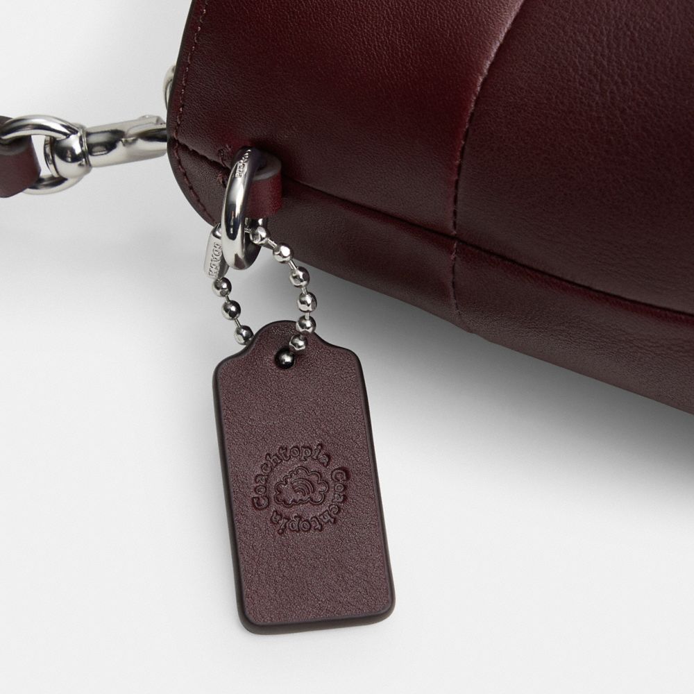 Coach Alter/Ego Small Tote Bag In Upcrafted Leather Merlot