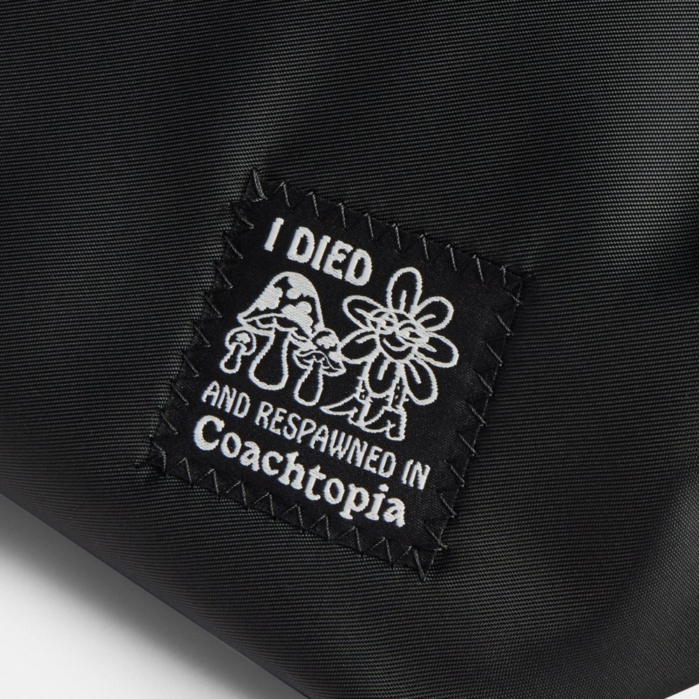 Coach Coachtopia Loop Bow Tote Bag Black