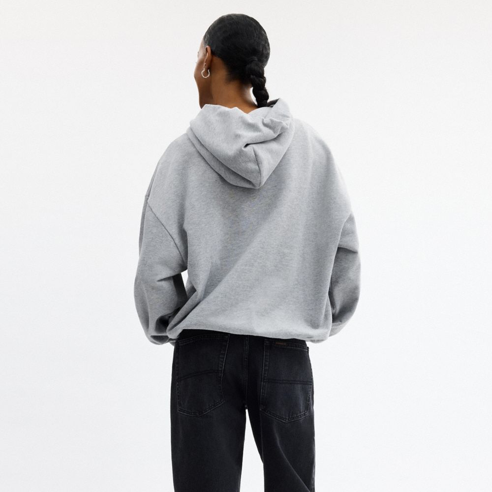 Coach Disney X Coach Pluto Hoodie Heather Grey