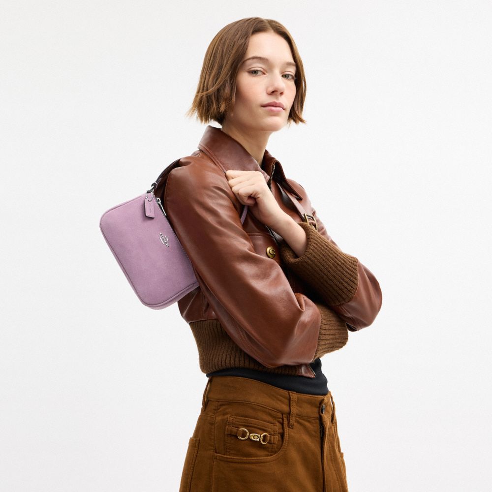 Coach Nolita 19 Silver Light Violet
