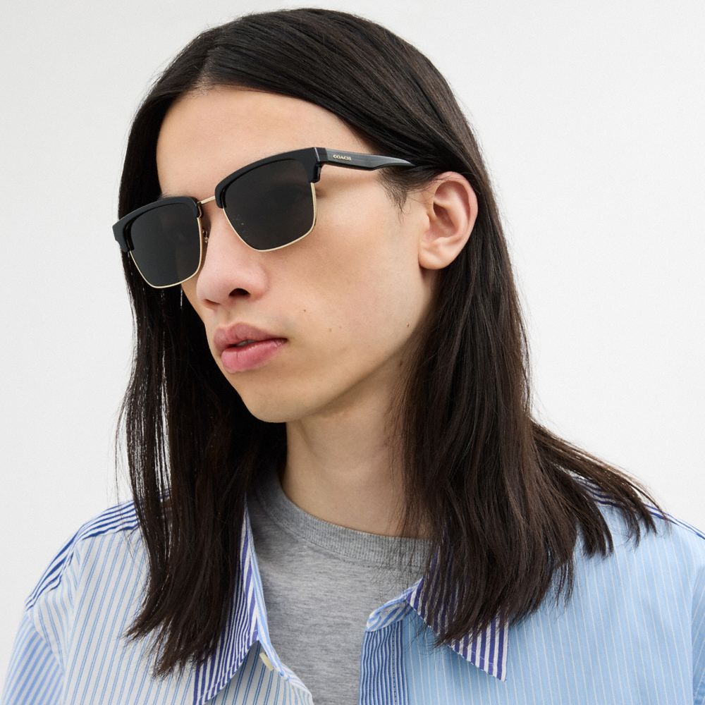 Coach Coach Square Sunglasses Black