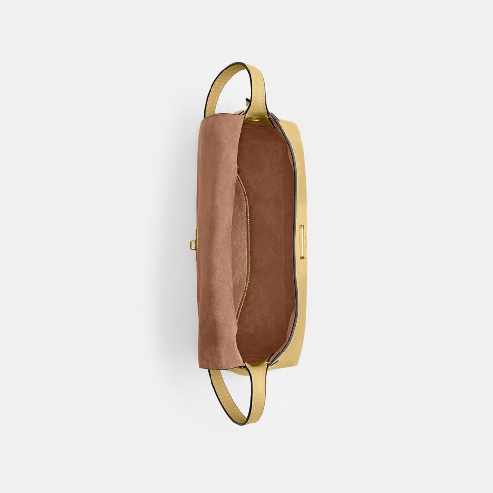 Coach Chelsea Shoulder Bag 30 Brass Vanilla