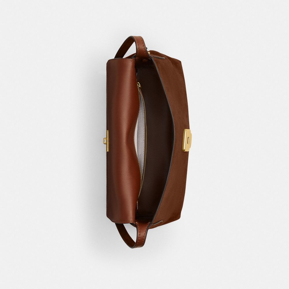 Coach Chelsea Shoulder Bag 30 Brass Warm Brown