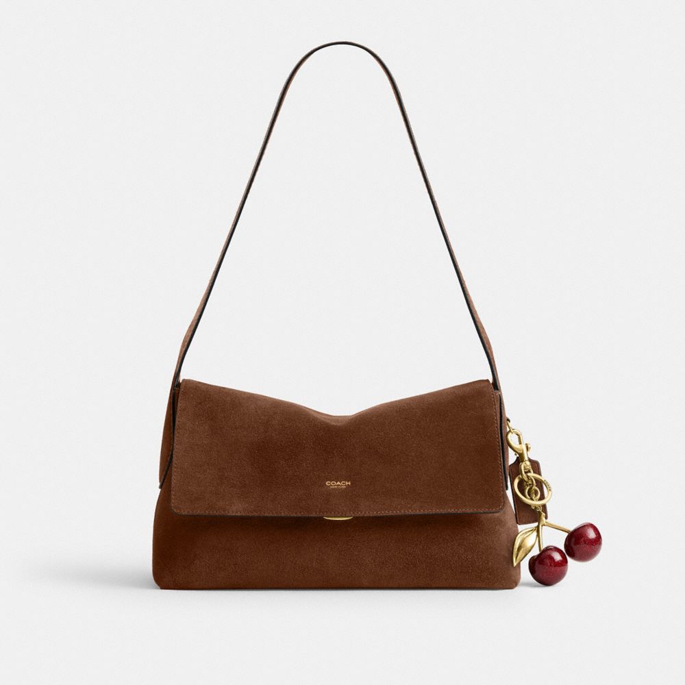 Coach Chelsea Shoulder Bag 30 Brass Warm Brown