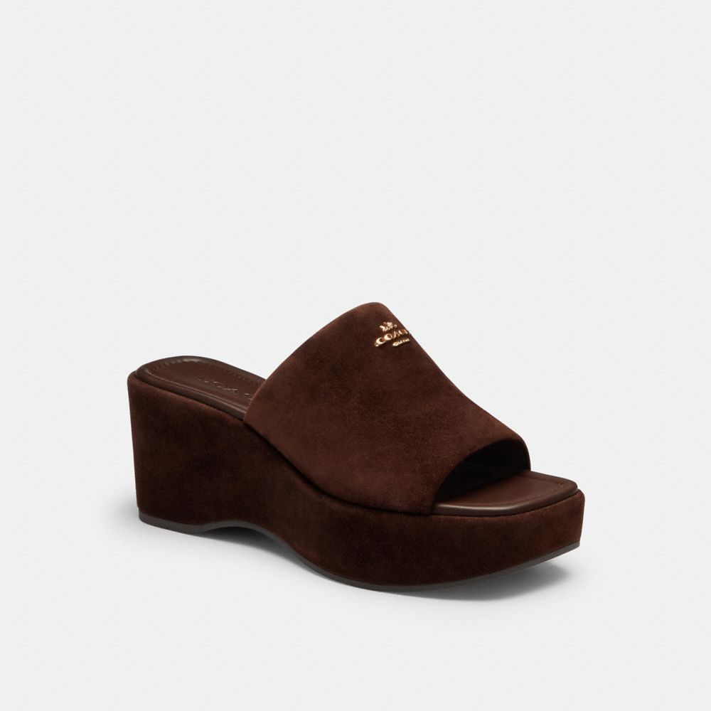 Women's Coach Phoebe Platform Sandal Maple