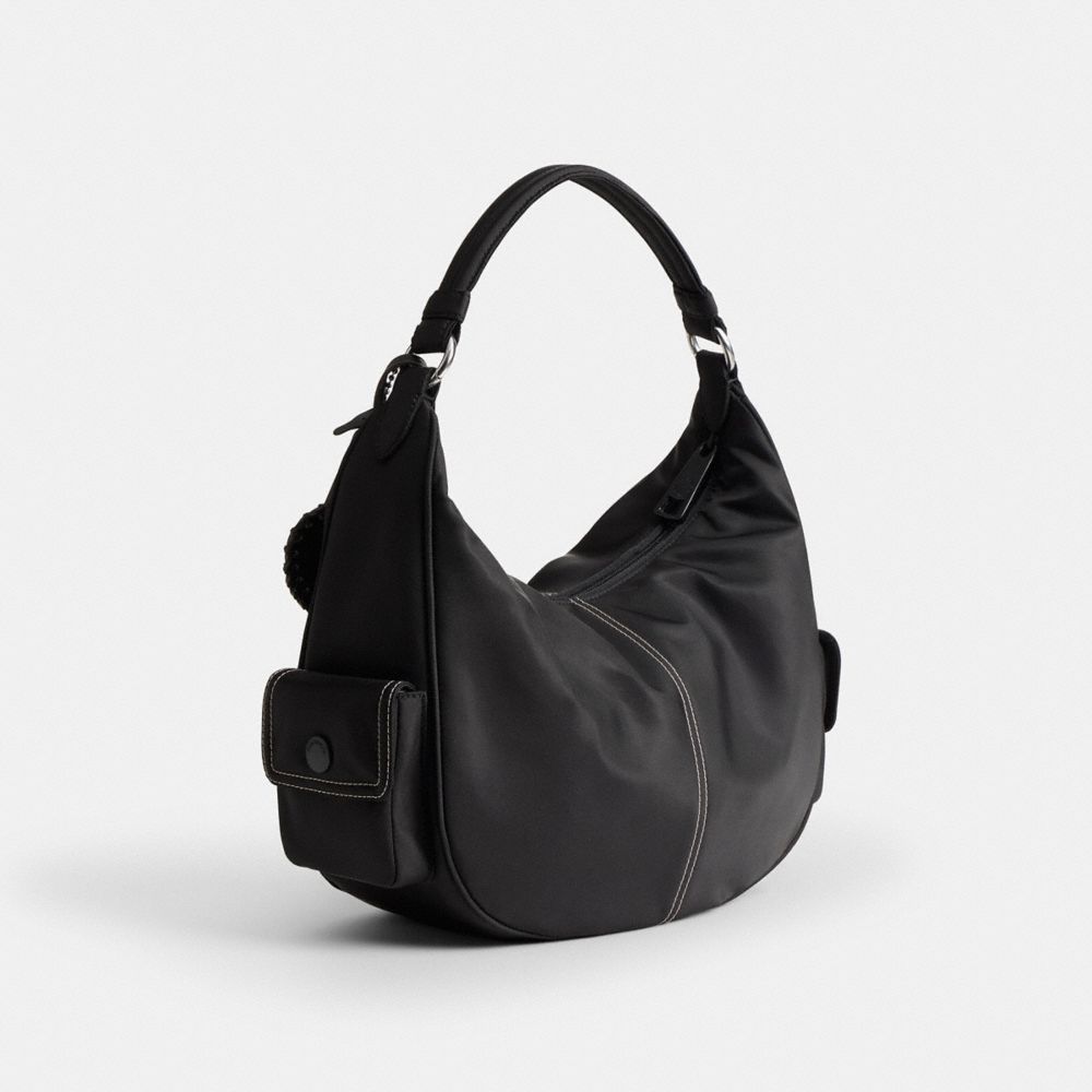 Coach Cargo Shoulder Bag Black