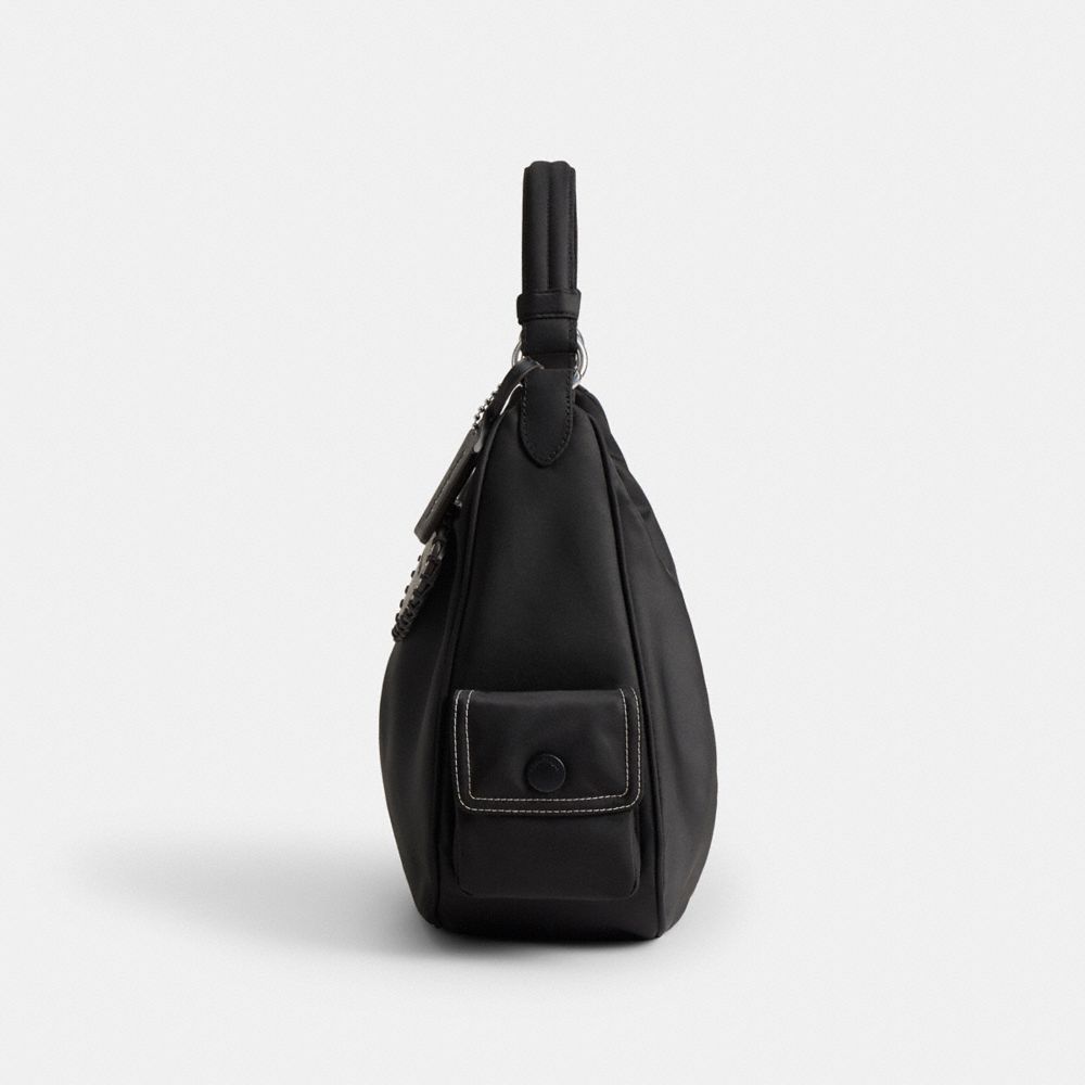 Coach Cargo Shoulder Bag Black