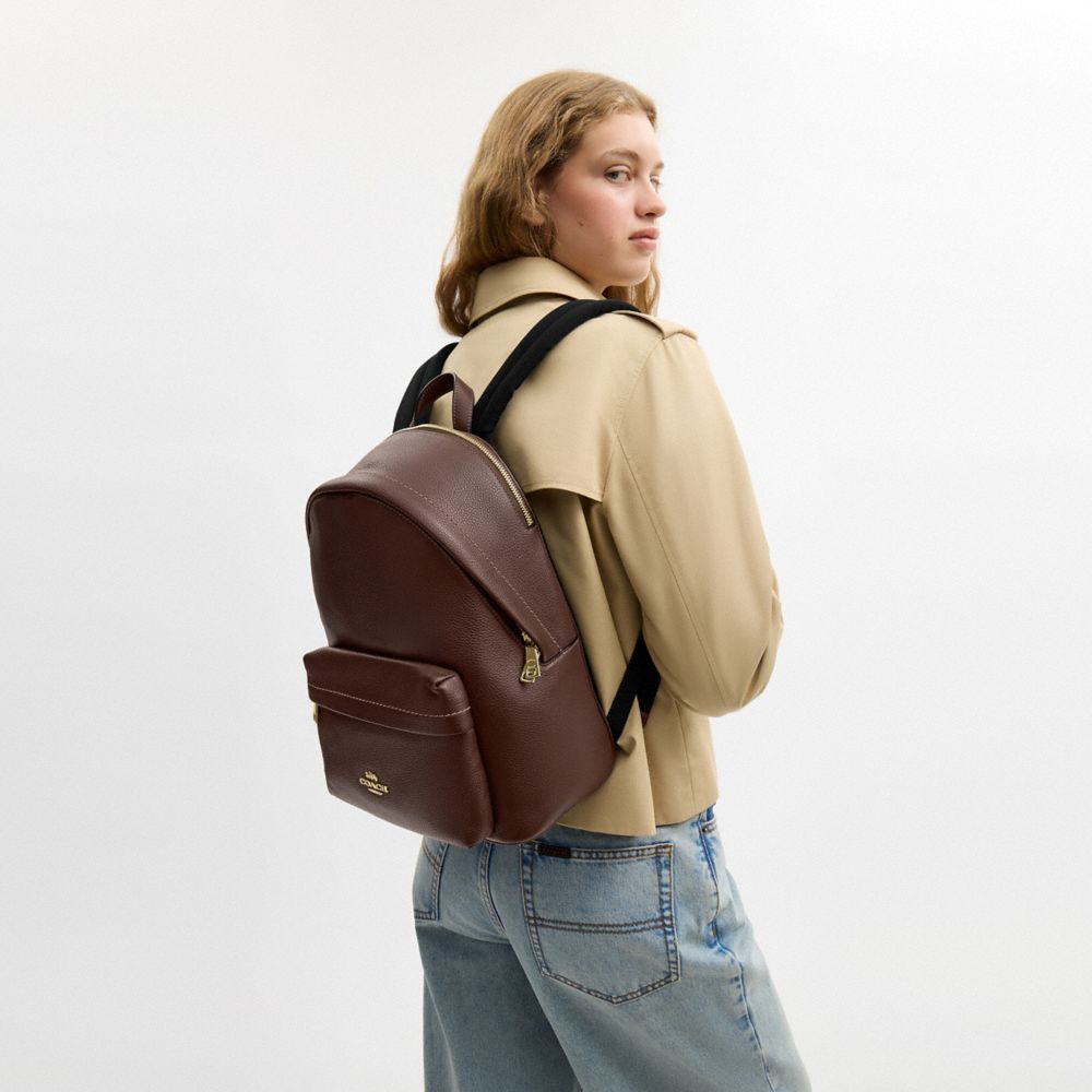 Coach Taylor Small Backpack Gold Maple
