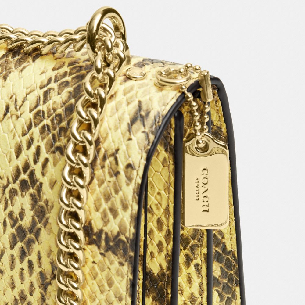 Coach Mini Klare Crossbody Bag Gold Yellow