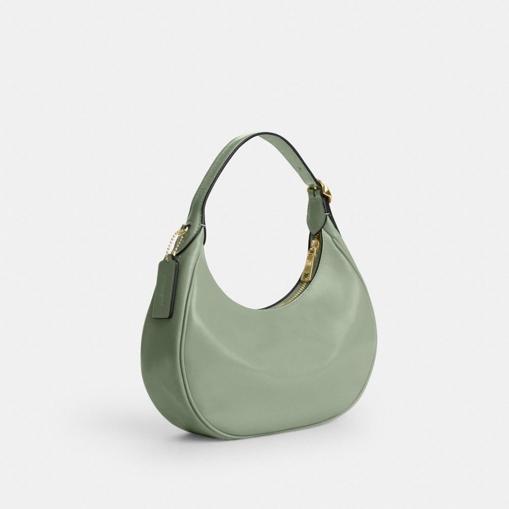 Coach Emily Shoulder Bag Gold Light Pistachio