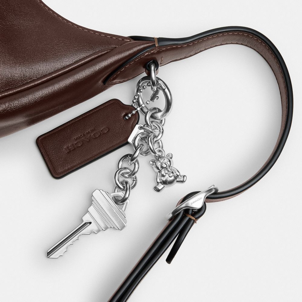 Coach Emily Shoulder Bag Silver Maple