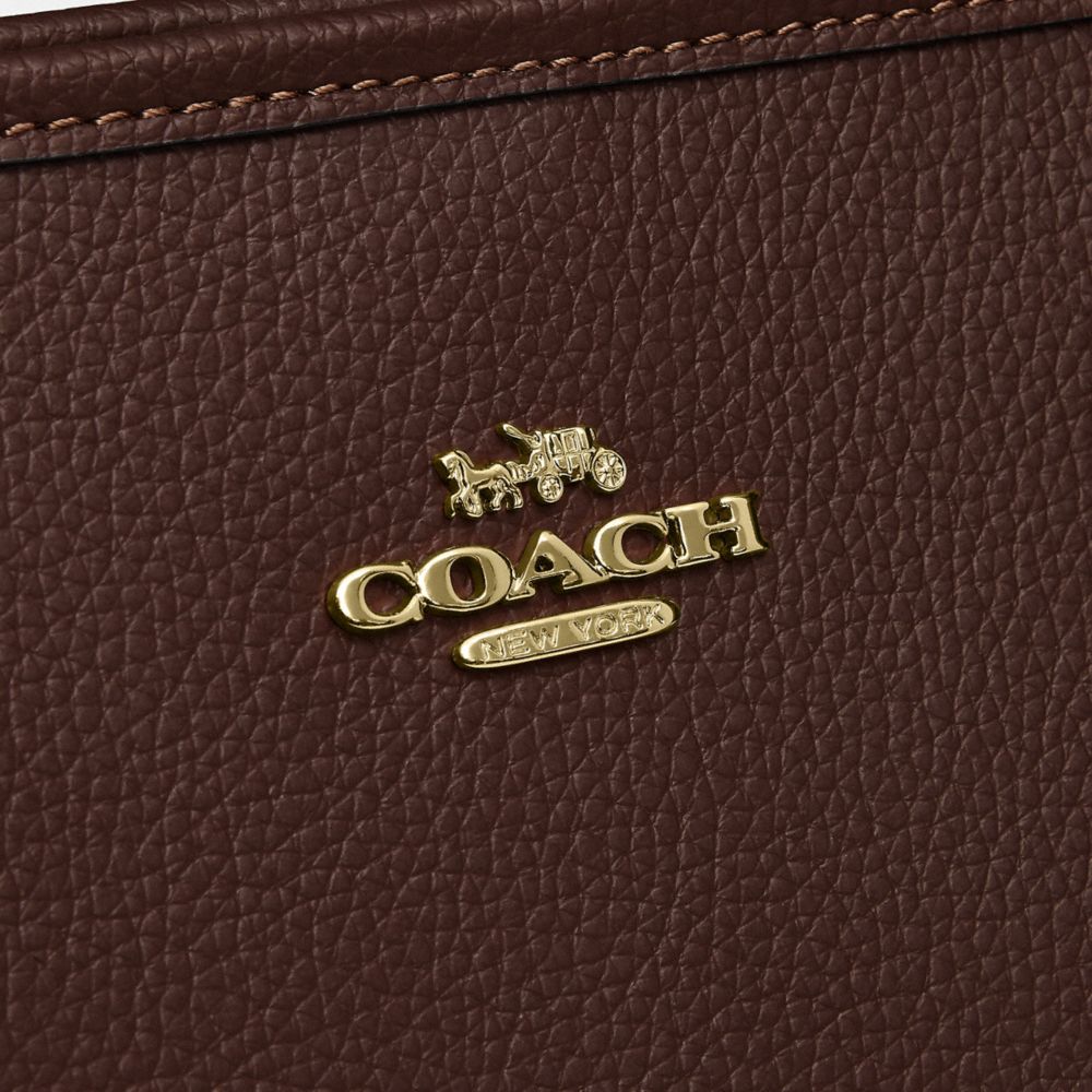 Coach Medium City Tote Bag Gold Maple