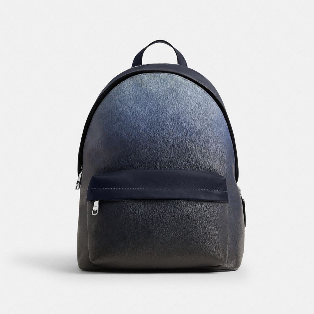 Coach Taylor Backpack In Ombre Signature Canvas Silver Blue – Kicks Machine Coach Taylor Backpack In Ombre Signature Canvas Silver Blue – Kicks Machine