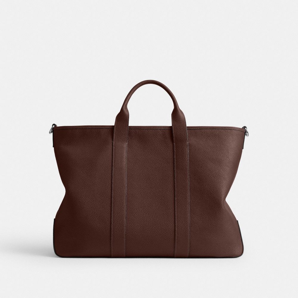 Coach Grayson Tote Bag Silver/Maple