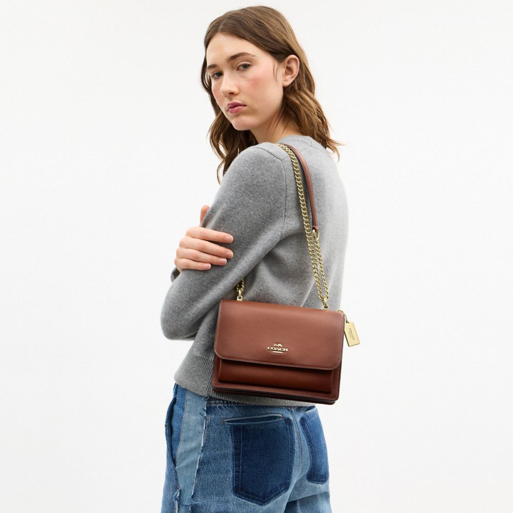 Coach Klare Crossbody Bag Gold Redwood