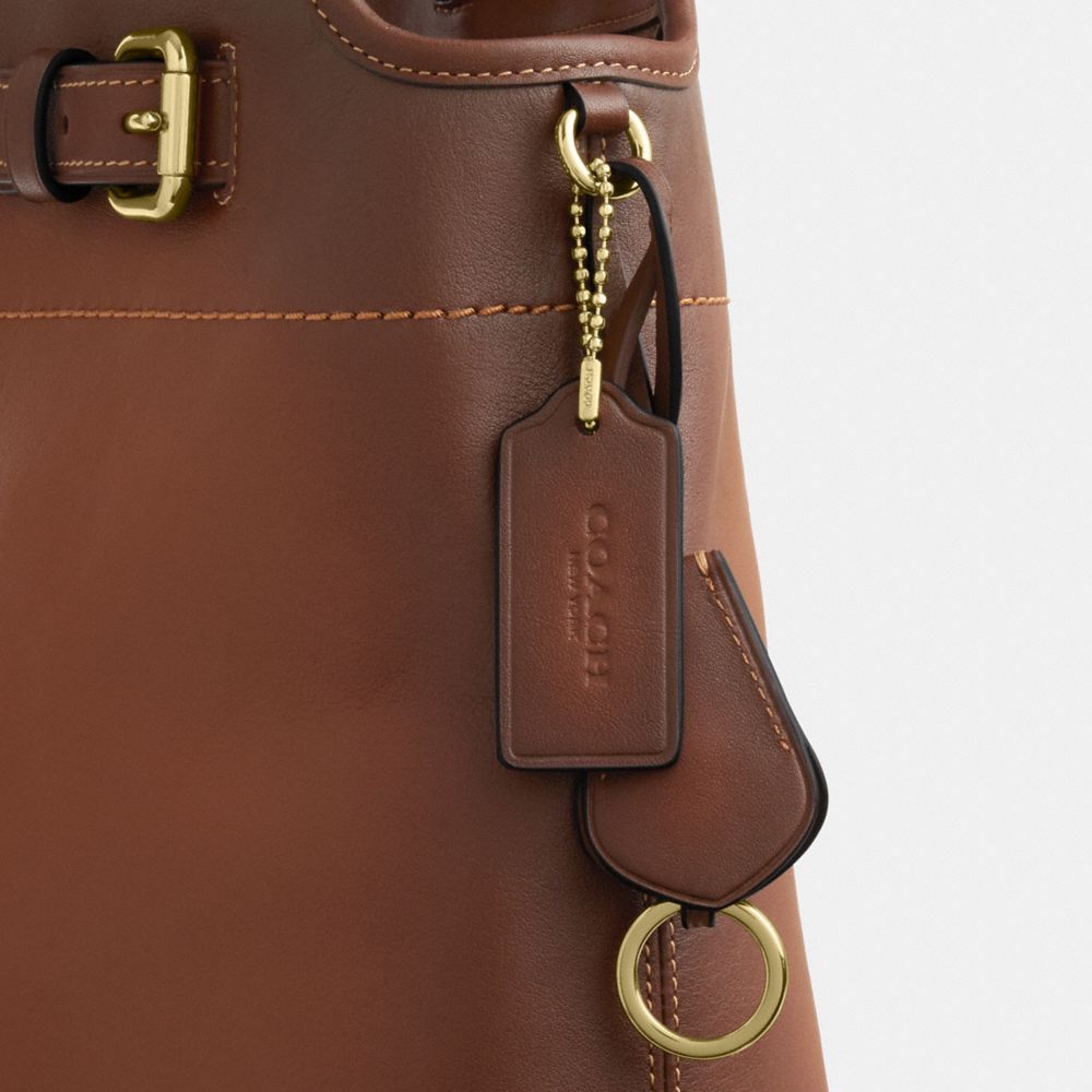 Coach Easton Tote Bag Gold Redwood