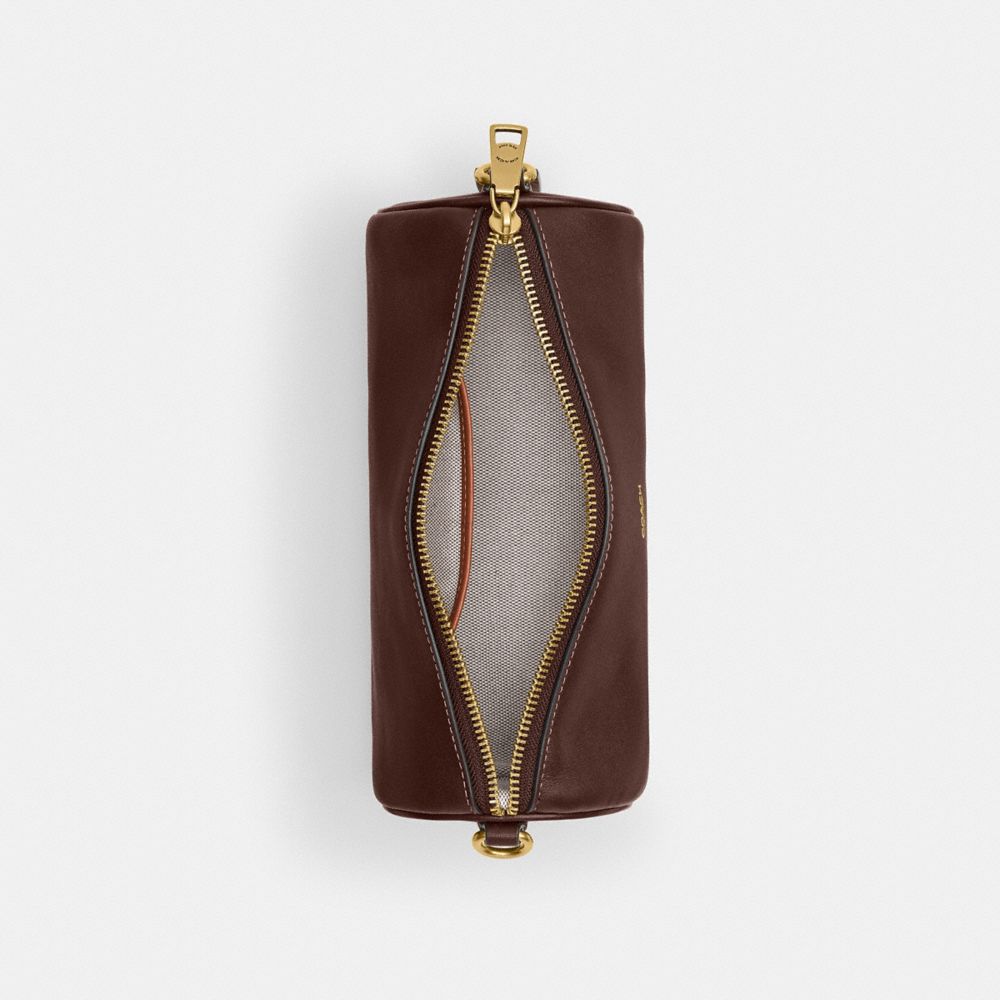 Coach Barrel Bag Brass Maple