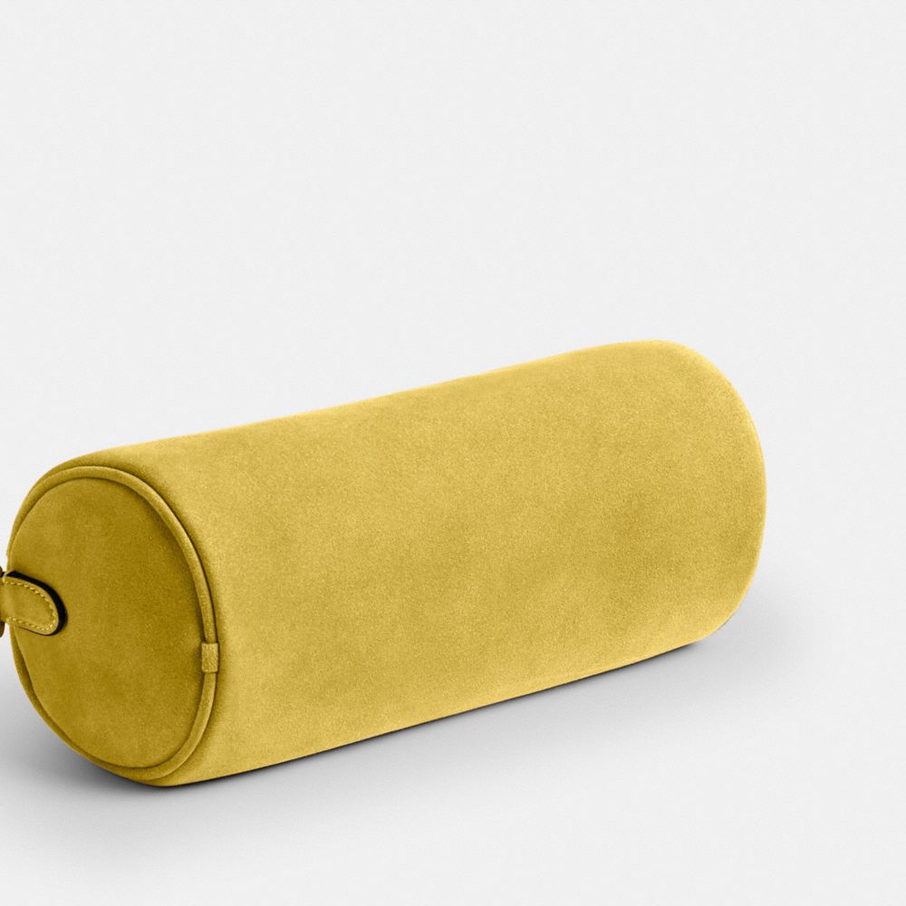Coach Barrel Bag Brass Light Citron