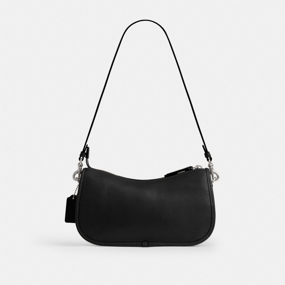 Coach Twin Turnlock Waverly Bag Silver/Black