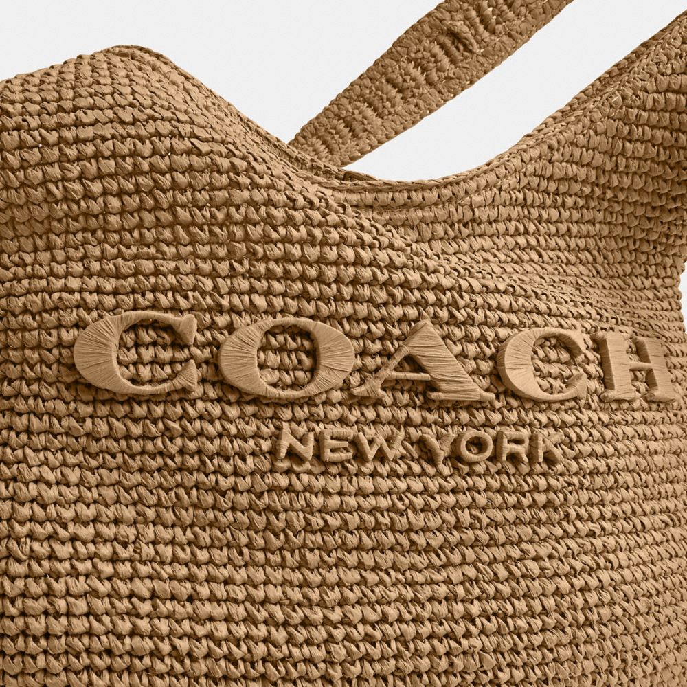 Coach Brooklyn Shoulder Bag 34 Brass Natural