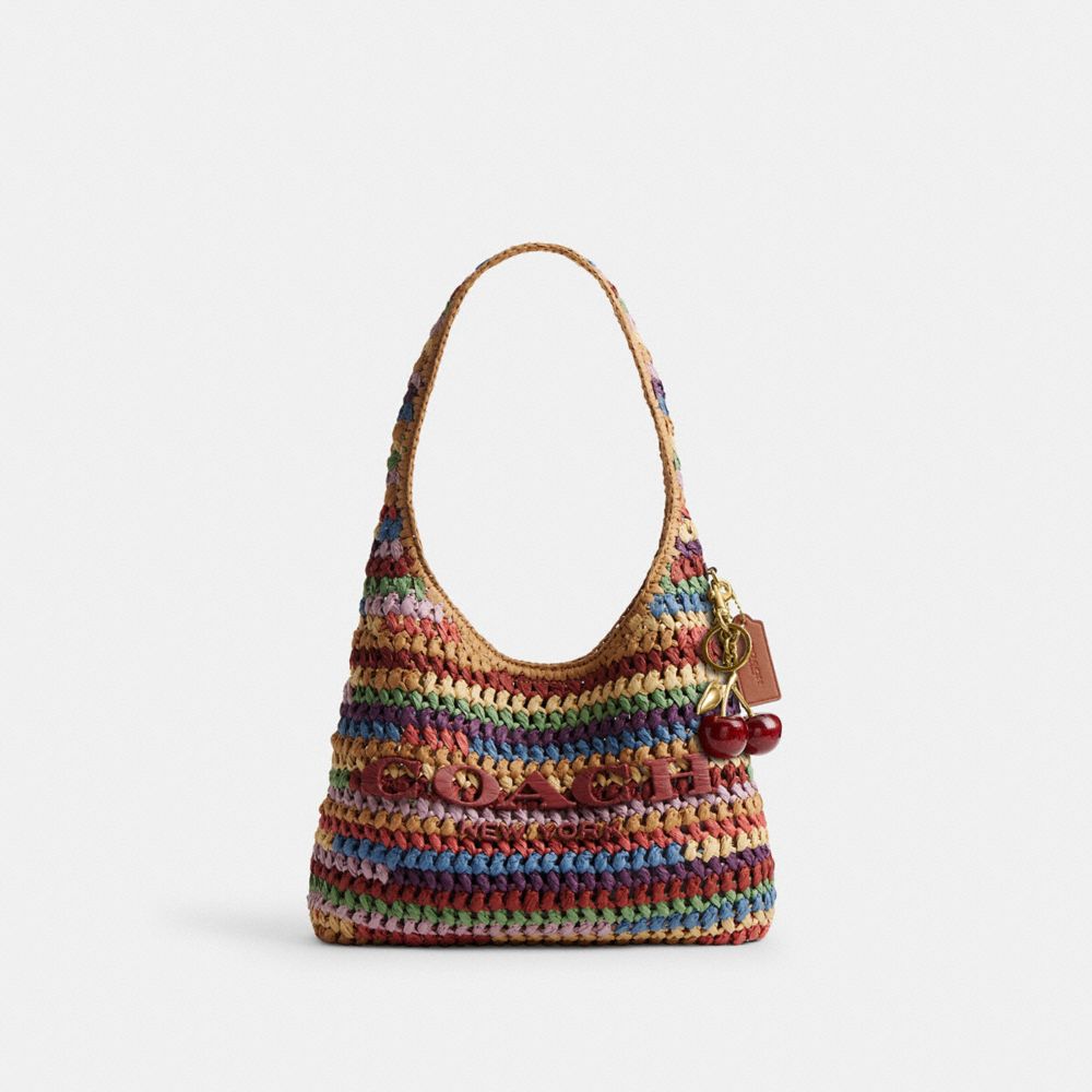 Coach Brooklyn Shoulder Bag 28 Brass Multi