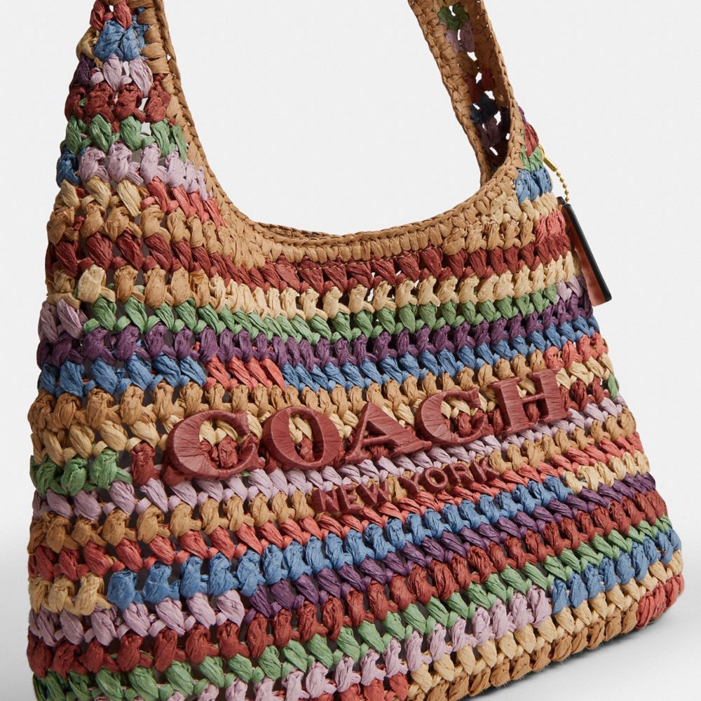 Coach Brooklyn Shoulder Bag 28 Brass Multi