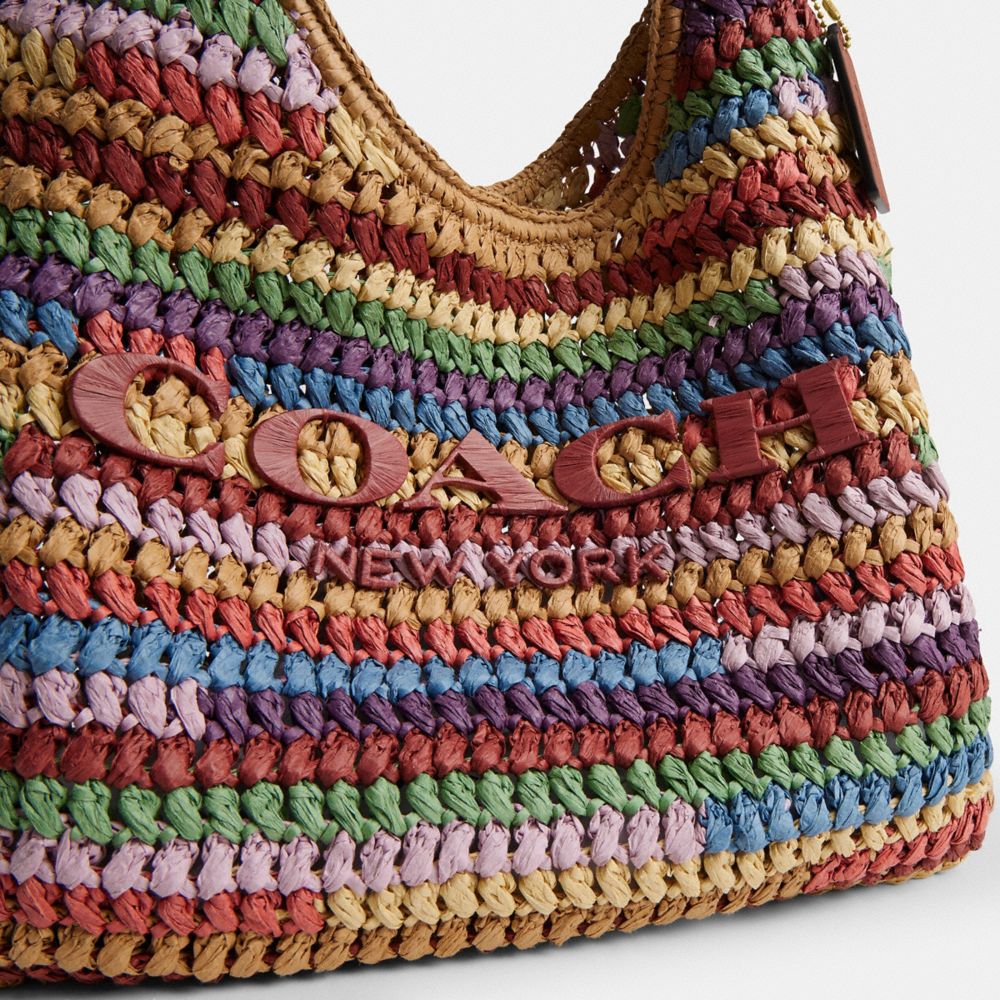 Coach Brooklyn Shoulder Bag 34 Brass Multi