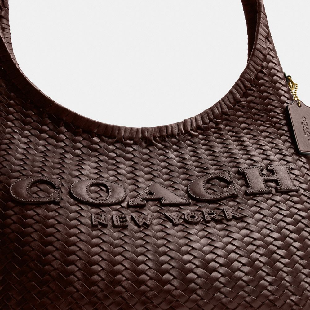 Coach Brooklyn Shoulder Bag 34 Brass Maple