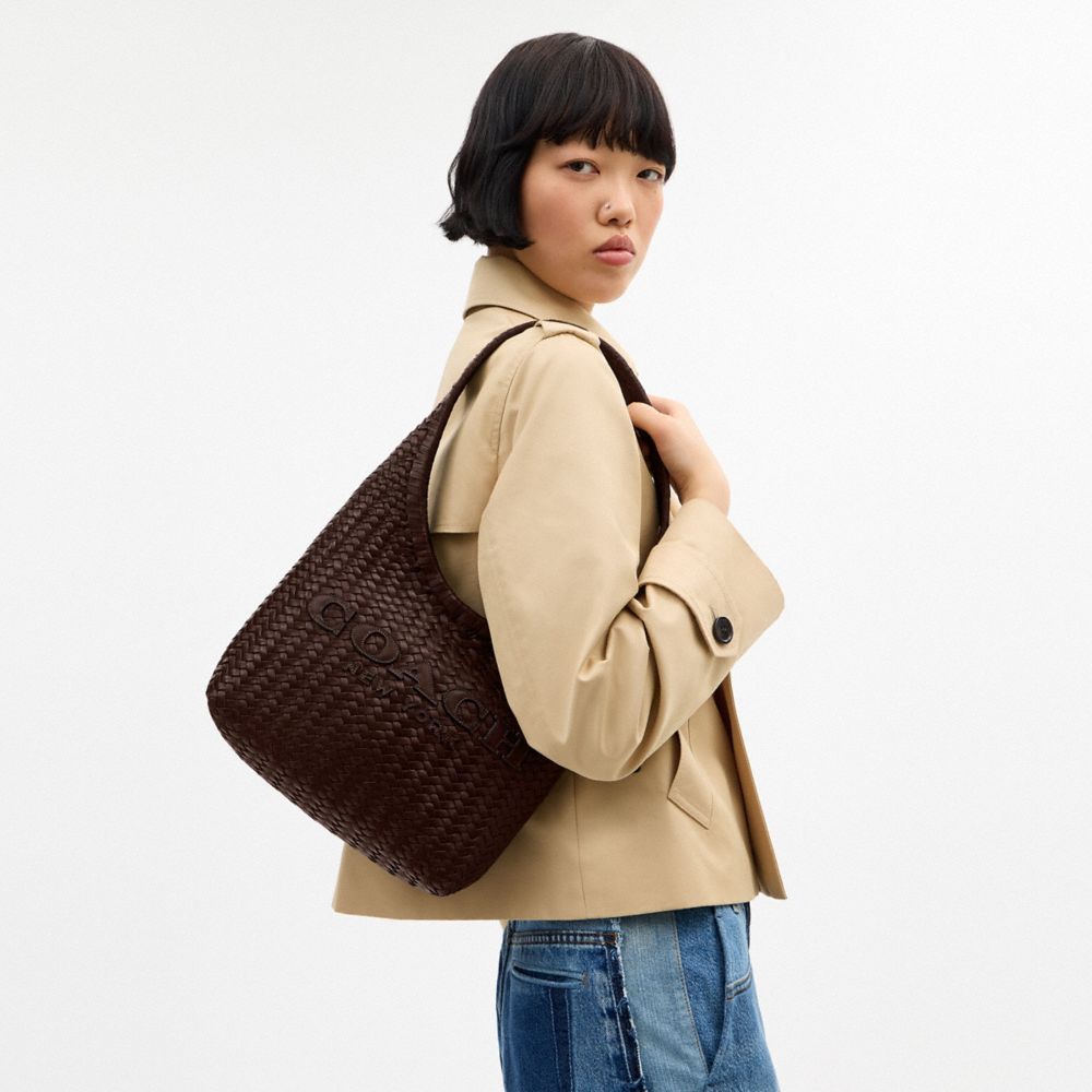 Coach Brooklyn Shoulder Bag 28 Brass Maple