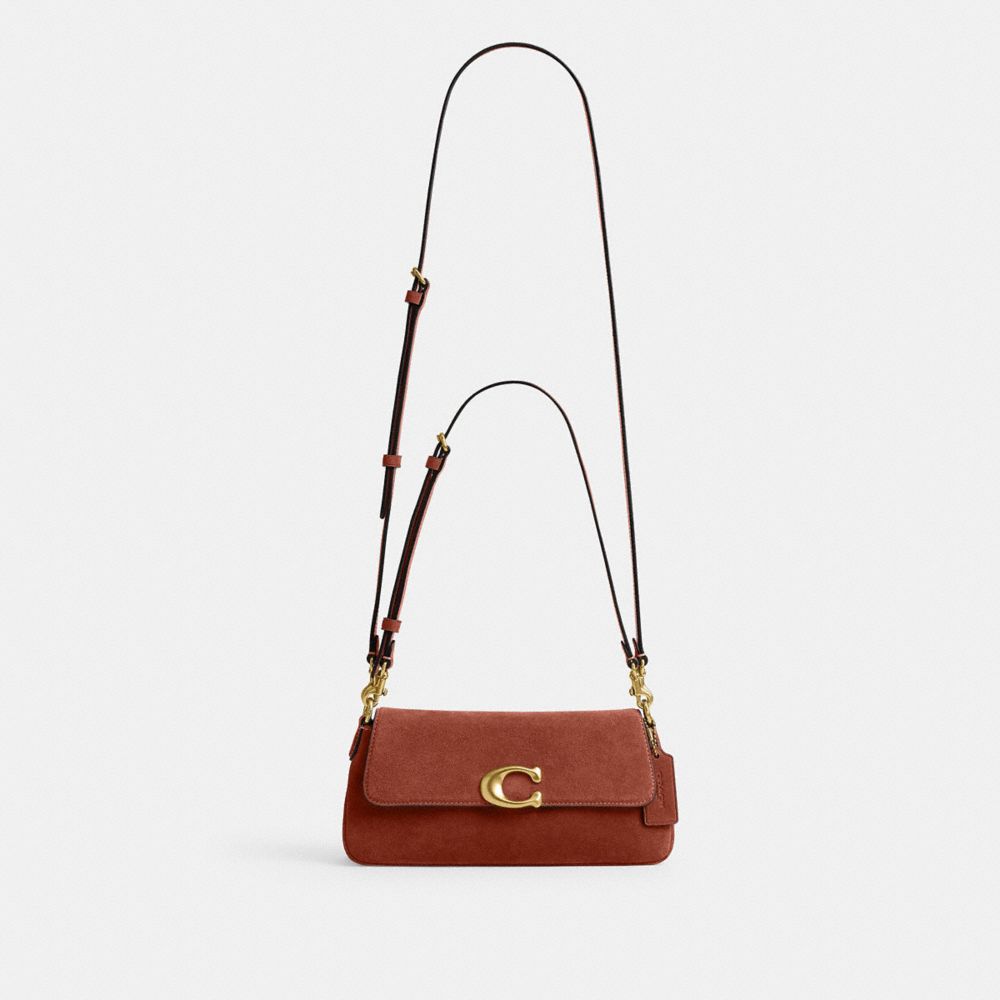 Coach Jet Shoulder Bag Brass Clay