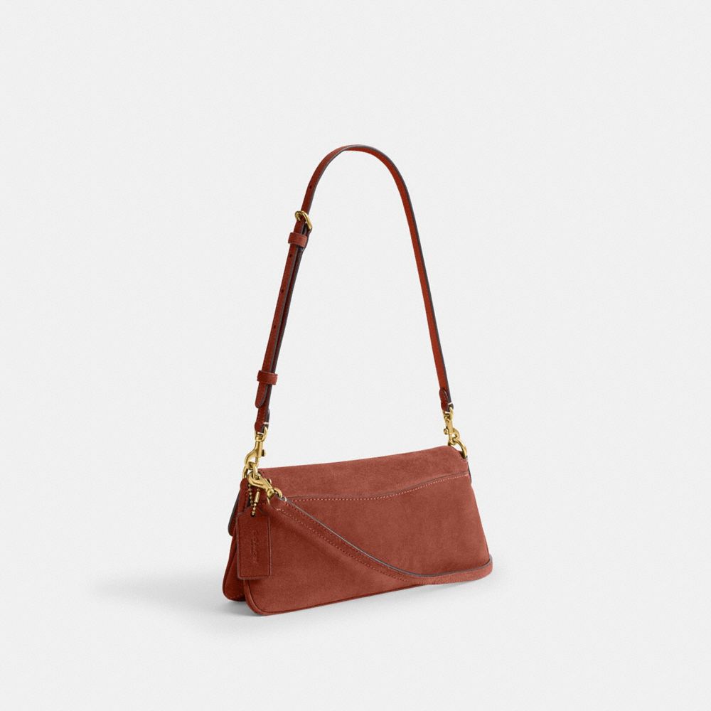 Coach Jet Shoulder Bag Brass Clay
