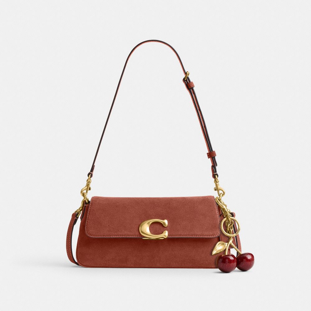 Coach Jet Shoulder Bag Brass Clay