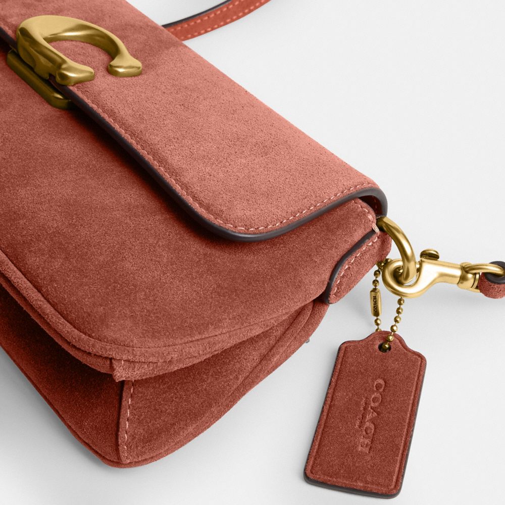 Coach Jet Shoulder Bag Brass Clay