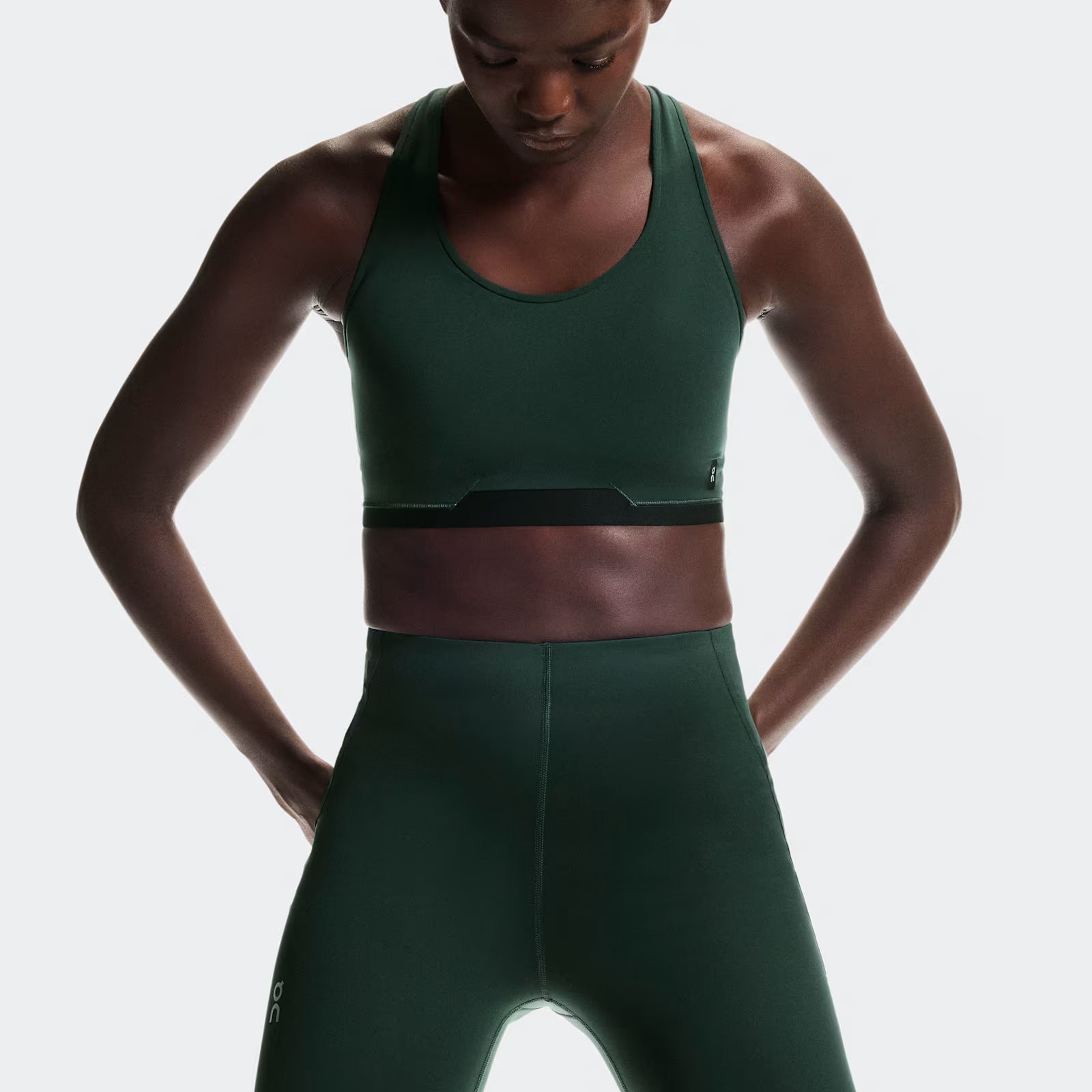 On Train Tights Short Obsidian (Women'S)