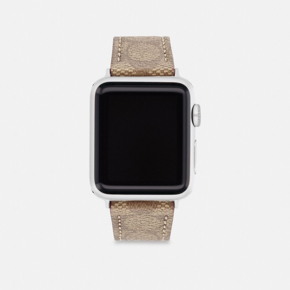 Coach Apple Watch® Strap, 38 Mm And 40 Mm Khaki