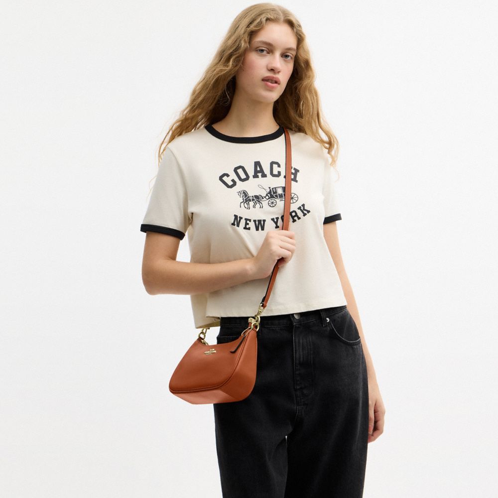 Coach Teri Shoulder Bag Im Amber Brown
