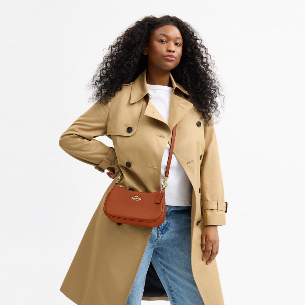 Coach Teri Shoulder Bag Im Amber Brown