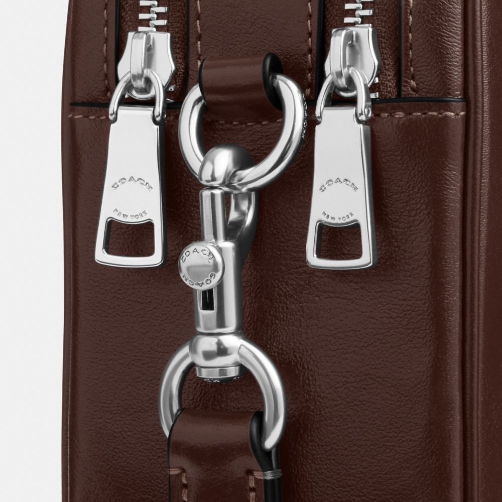 Coach Carey Crossbody Bag Silver Maple