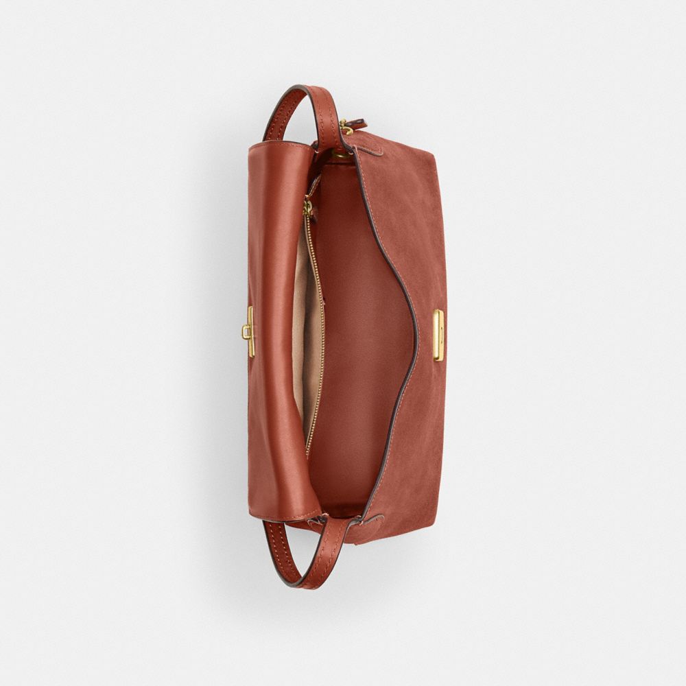 Coach Chelsea Shoulder Bag 30 Brass Clay