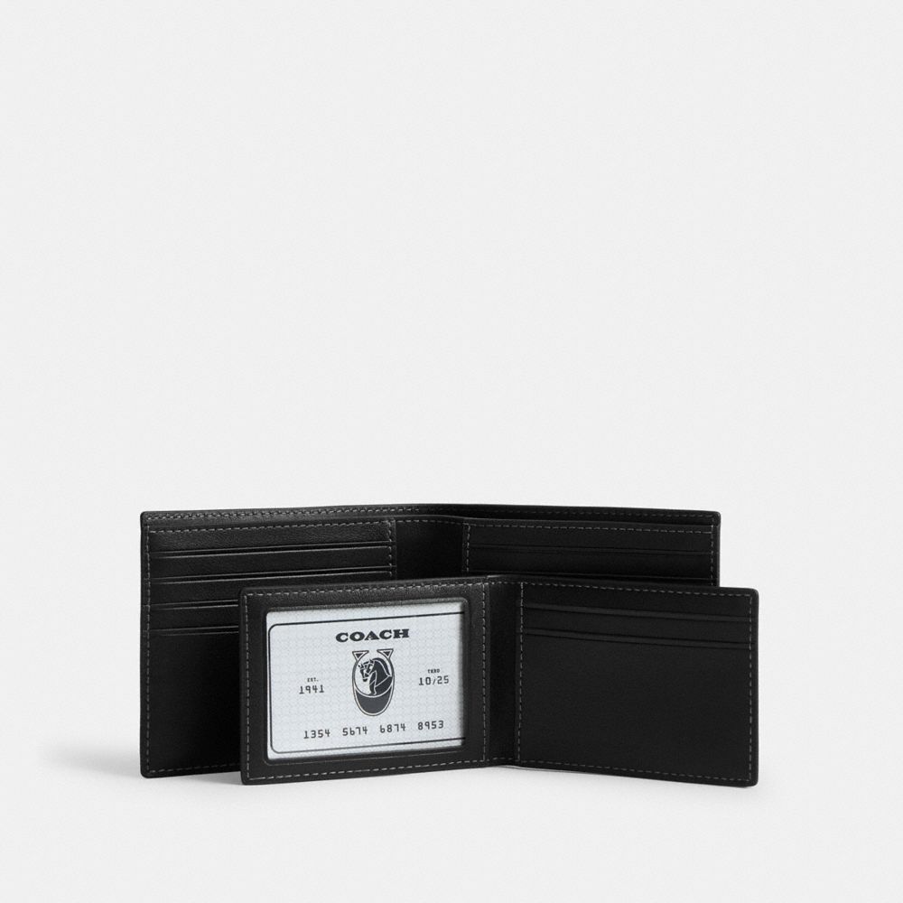 Coach 3 In 1 Wallet With Ellie Graphic Black