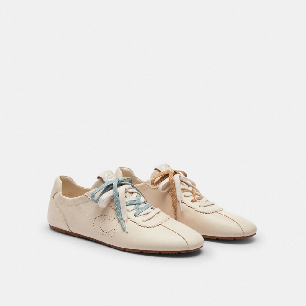 Men's Coach Soft Sneaker Chalk