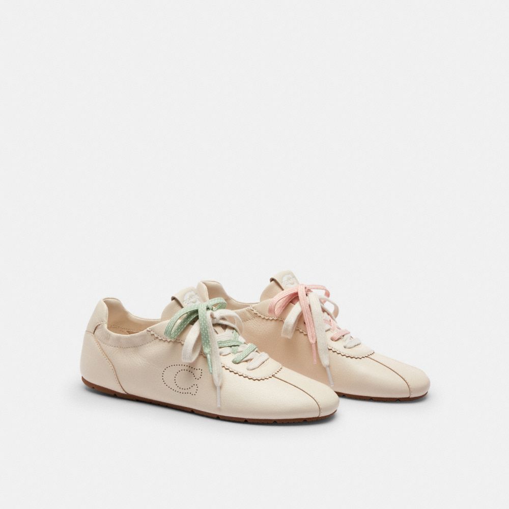 Women's Coach Soft Sneaker Chalk